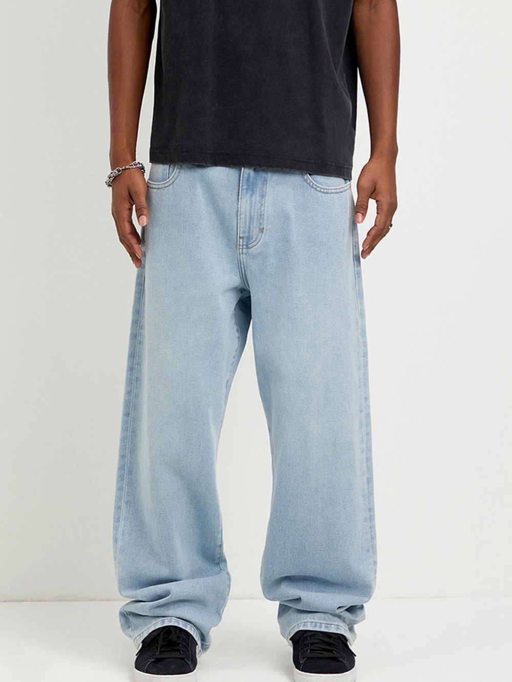 PacSun Light Blue Relaxed Fit Men's Jeans